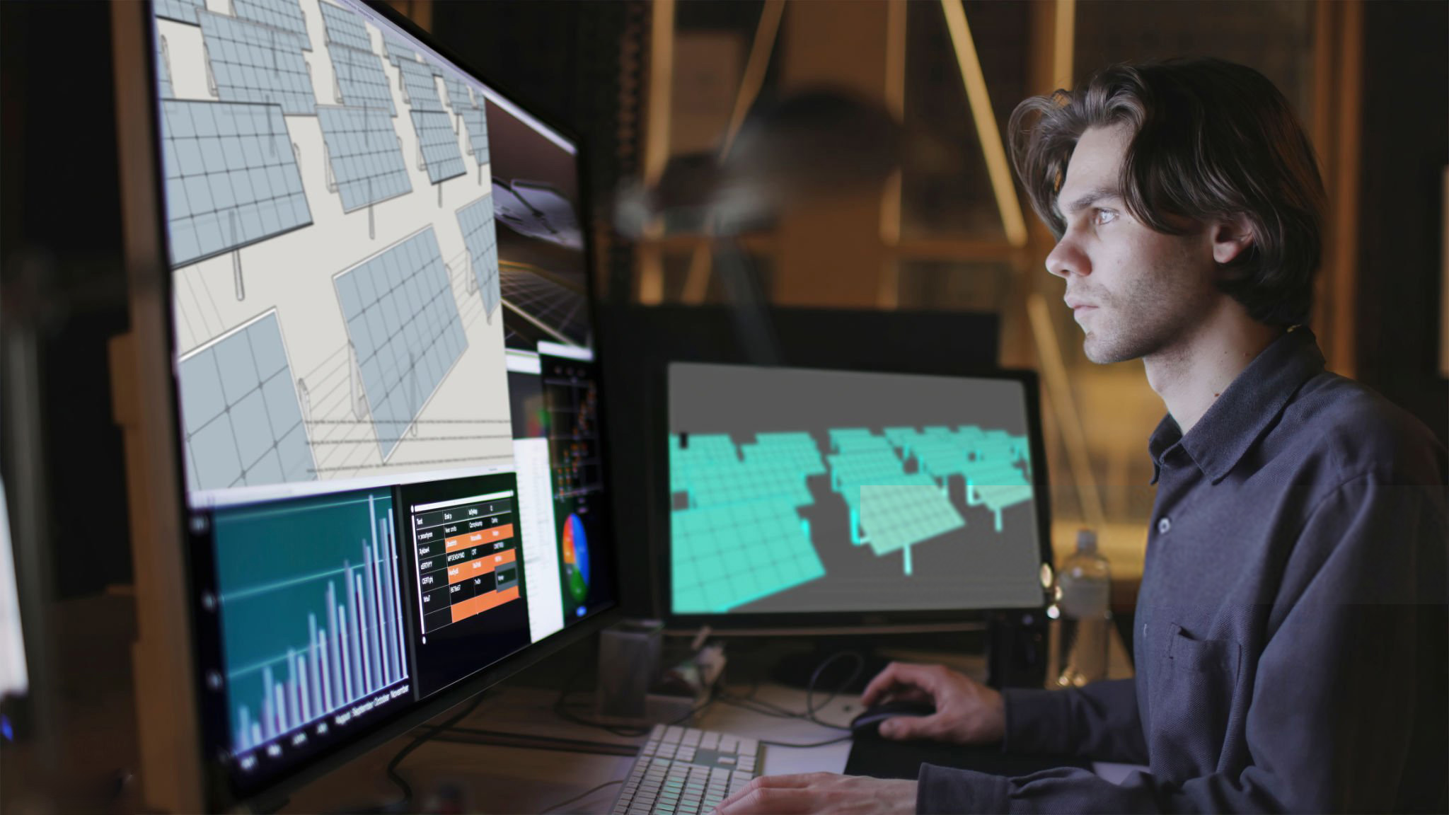 Digitaler Zwilling, alle Faktoren und Vorhersagen stets im Blick.